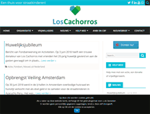 Tablet Screenshot of loscachorros.nl